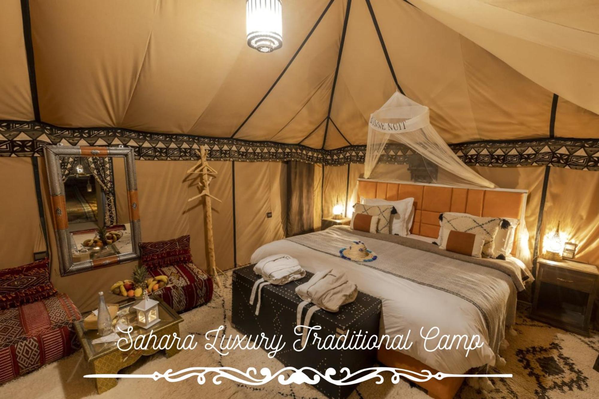 Merzouga Luxury Traditional Camp Exterior foto